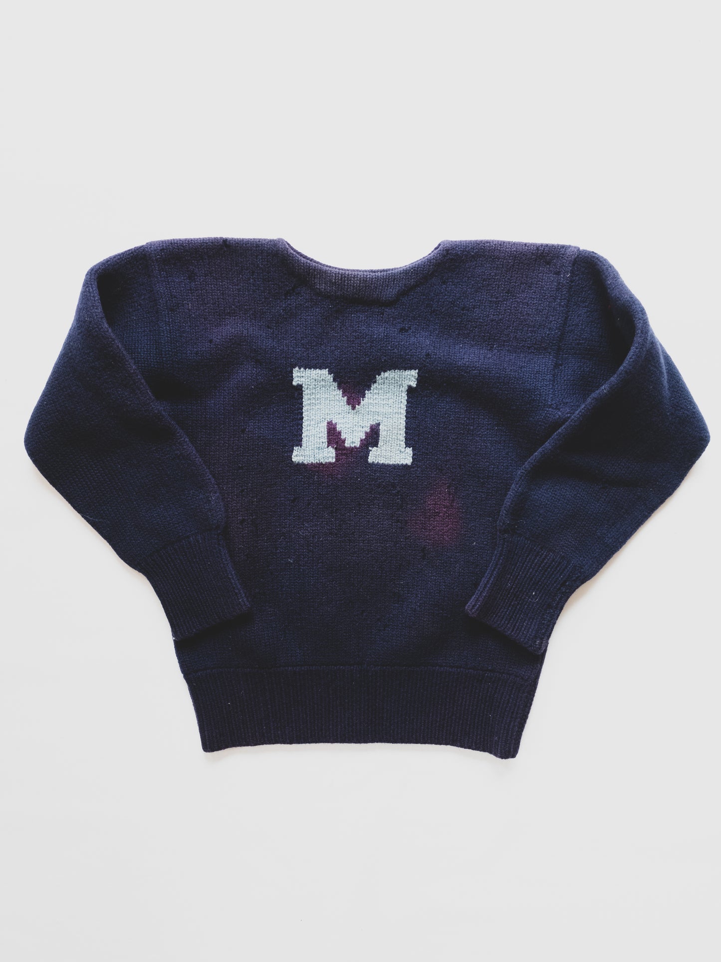 vintage letterman sweater - s