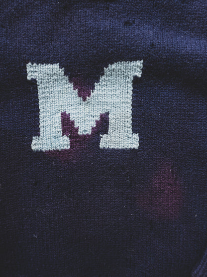 vintage letterman sweater - s