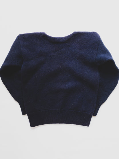 vintage letterman sweater - s