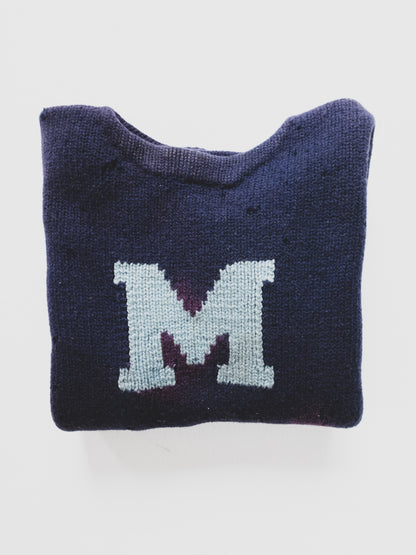 vintage letterman sweater - s