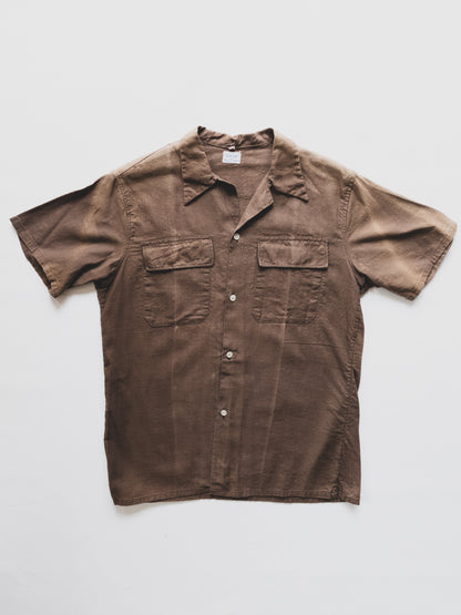vintage french work shirt - s/m