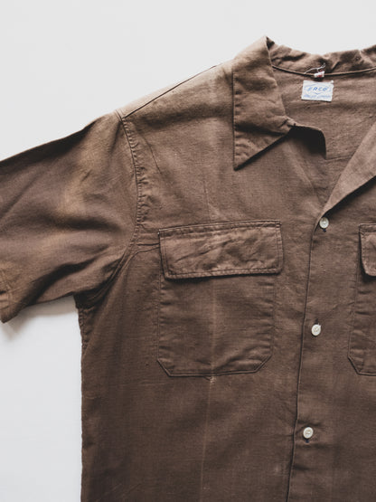 vintage french work shirt - s/m