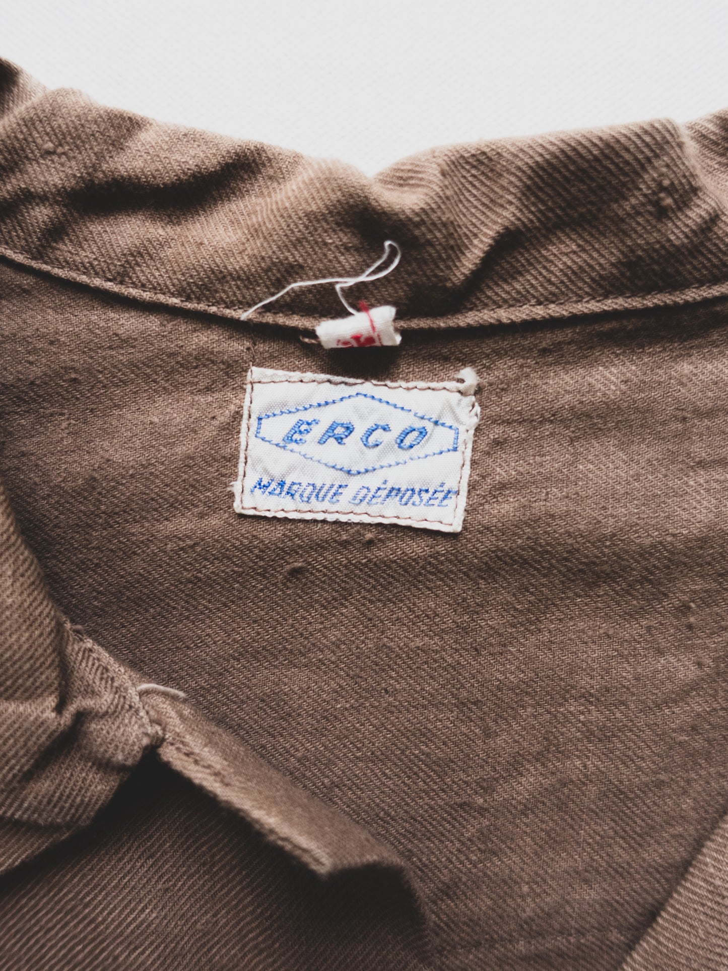 vintage french work shirt - s/m