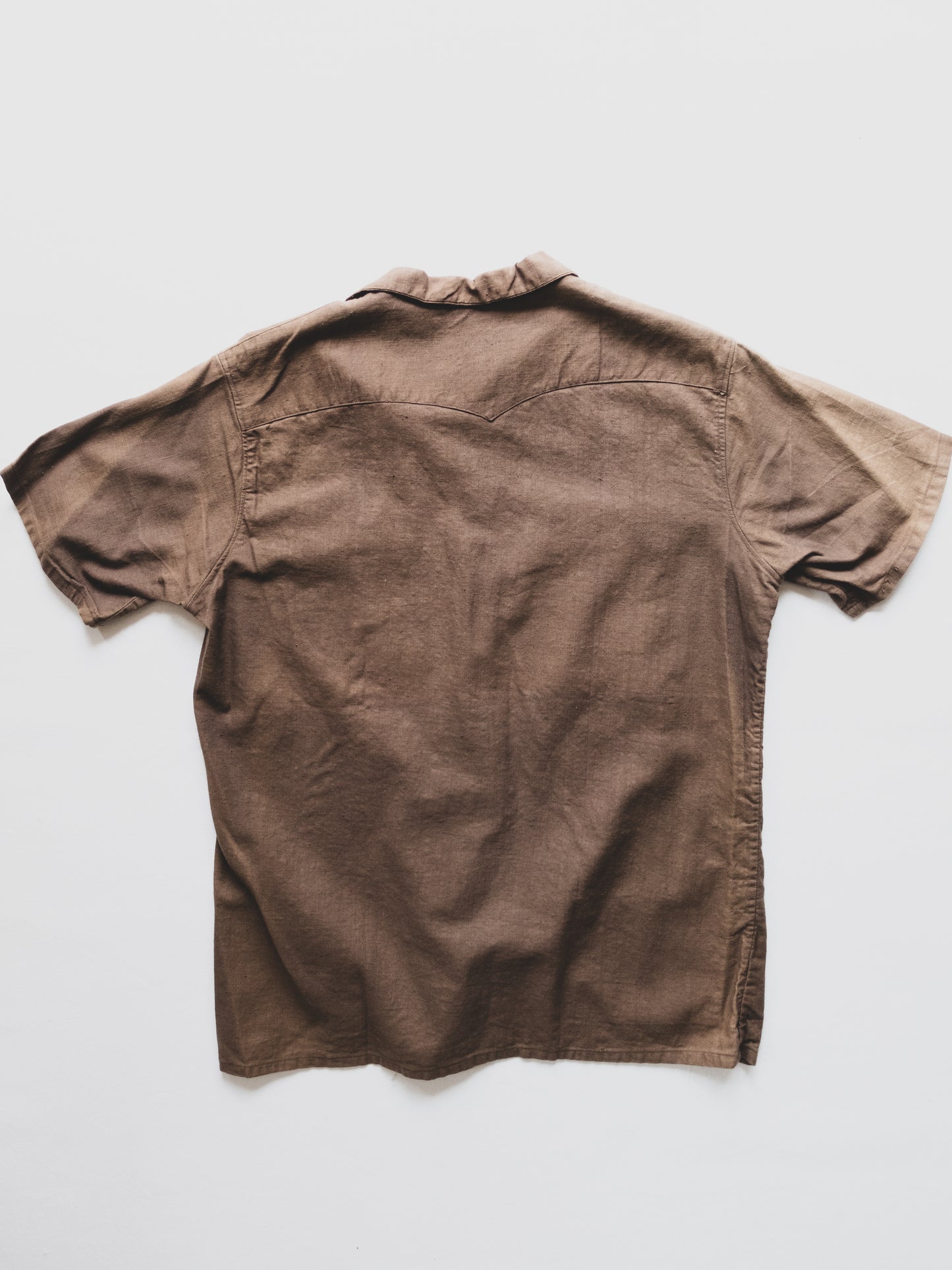 vintage french work shirt - s/m