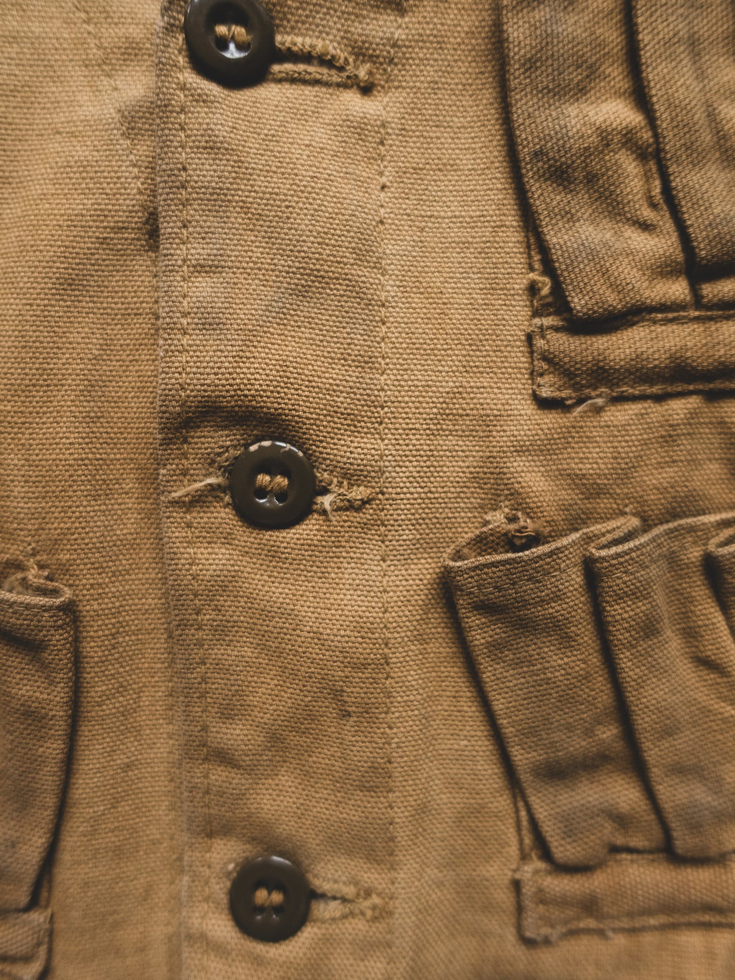 vintage hunting vest - s