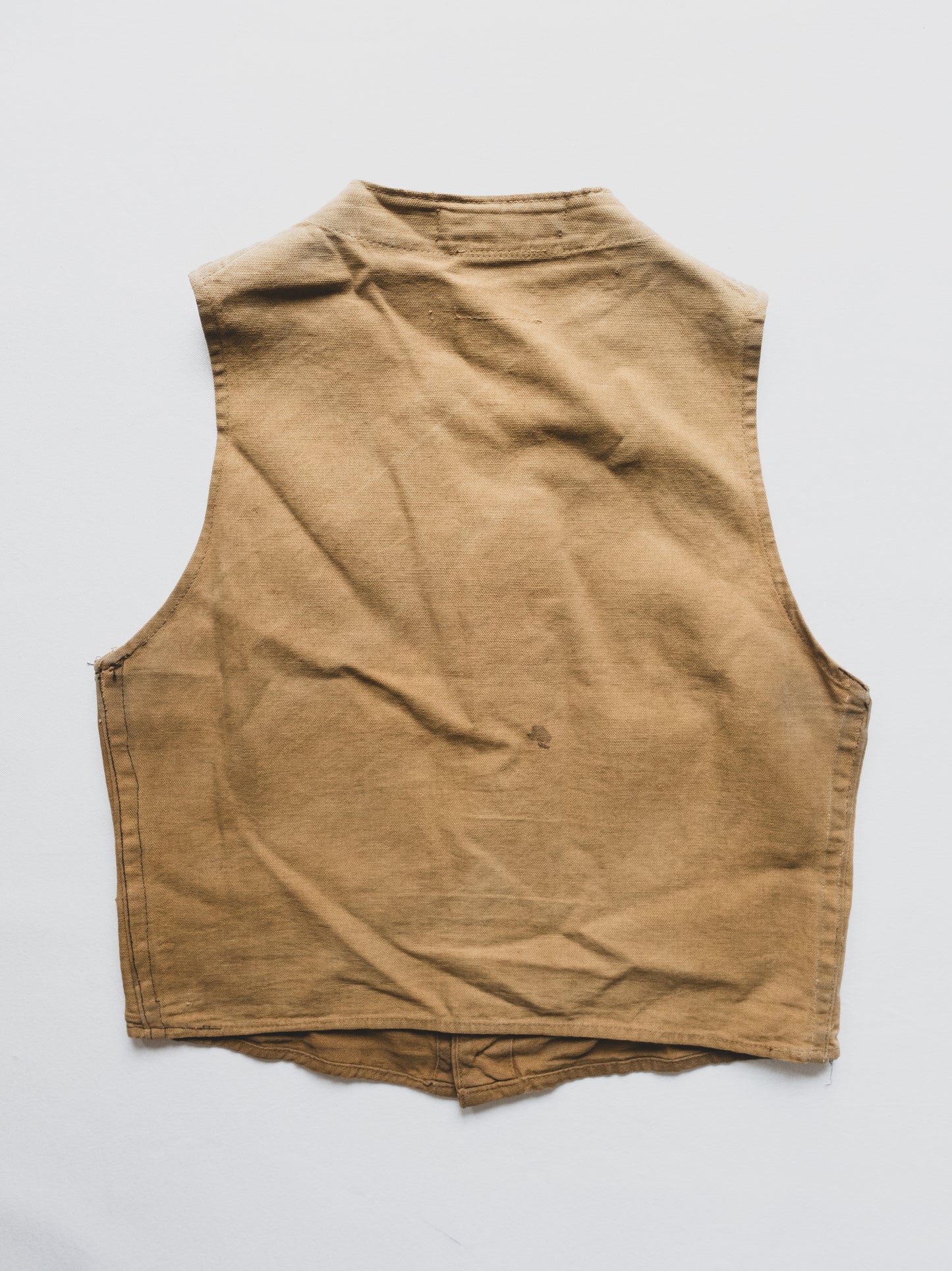 vintage hunting vest - s