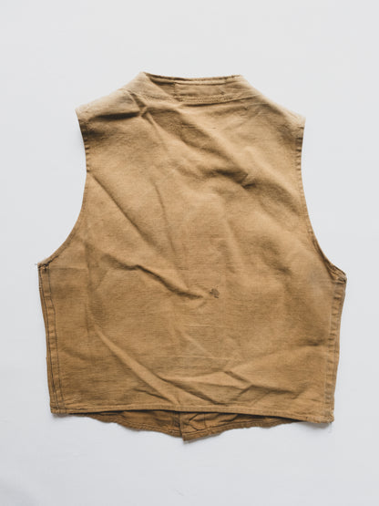 vintage hunting vest - s